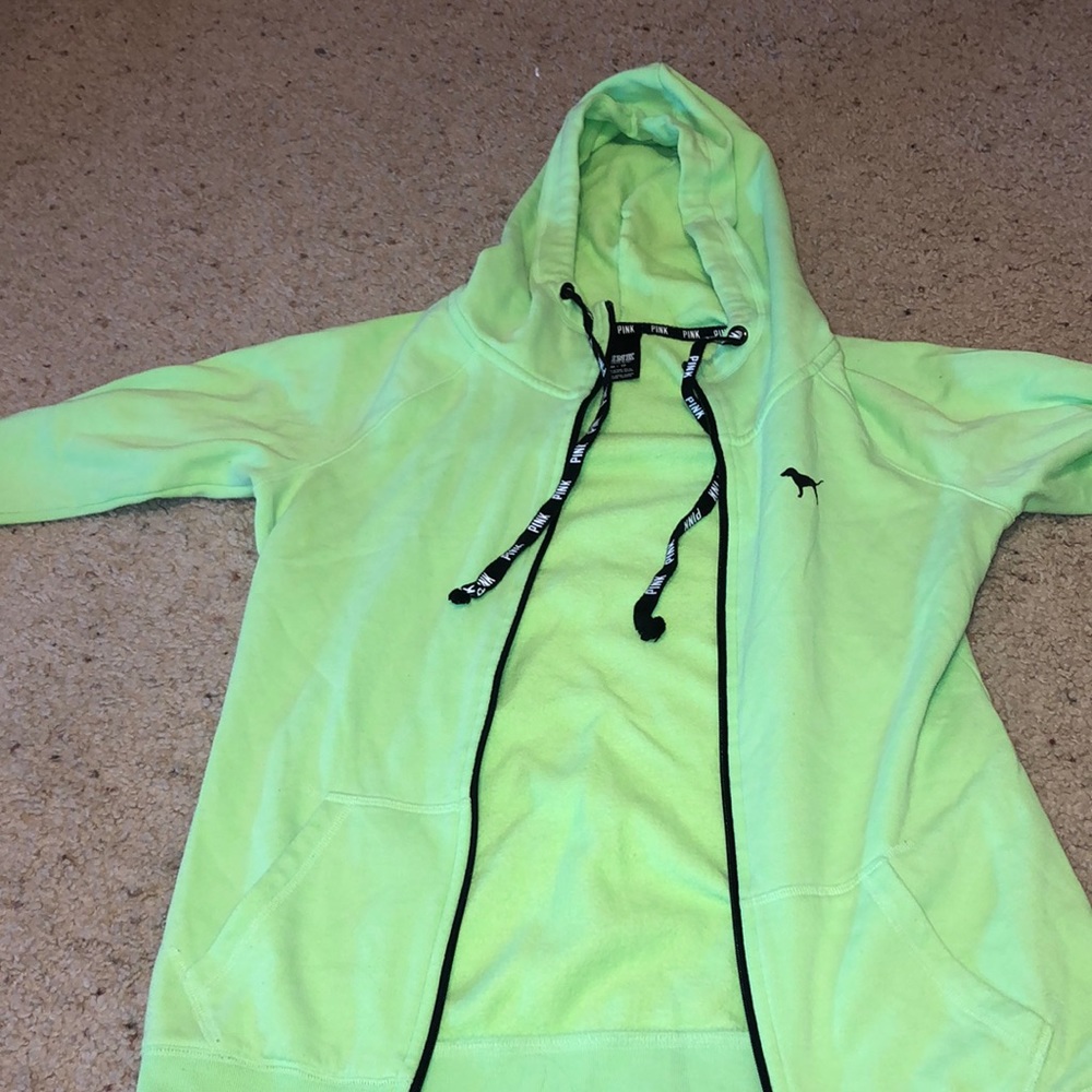 Neon green PINK jacket